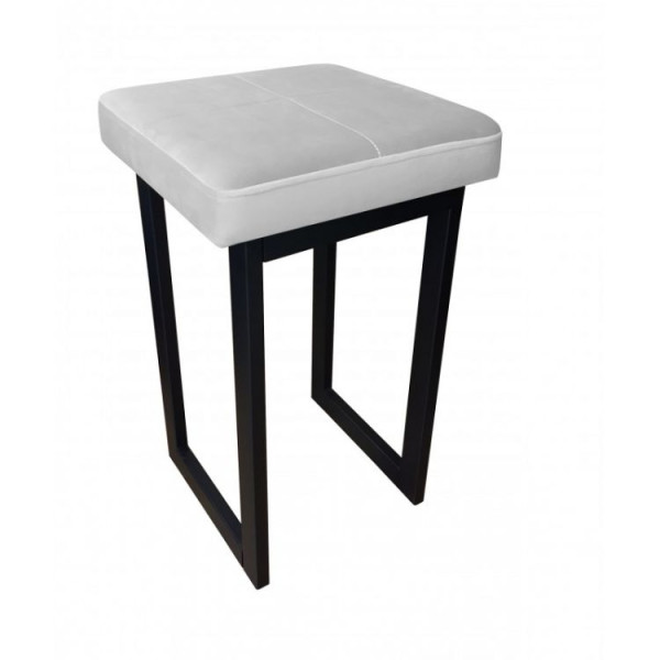 Taboret Atos MAESTRO LOW MG VELVET jasno szary 755434