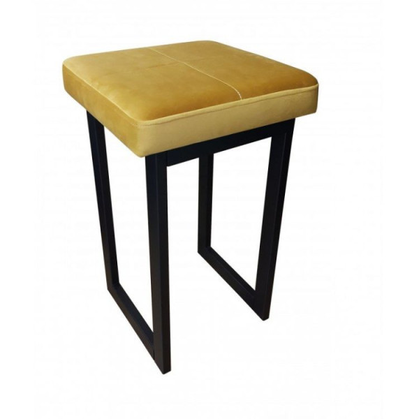 Taboret Atos MAESTRO LOW MG VELVET musztardowy/curry 755456