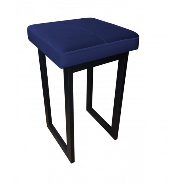 Taboret Atos MAESTRO MG VELVET granatowy 755431