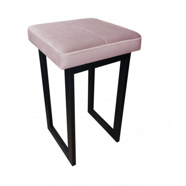 Taboret Atos MAESTRO MG VELVET jasno różowy 755449