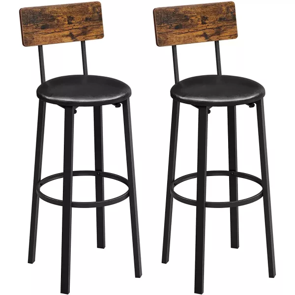 Taboret barowy zestaw 2szt komplet wysokie hoker 356717