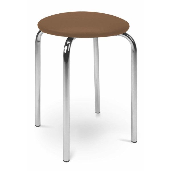 Taboret CHICO V49 brązowy 868369