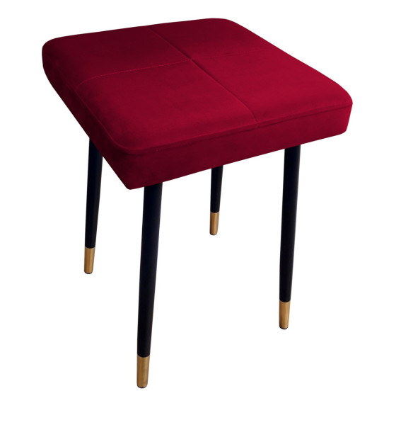 Taboret MAX MG31 czerwony pods 130593