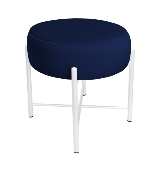 Taboret Pola noga metalowa bia 748762