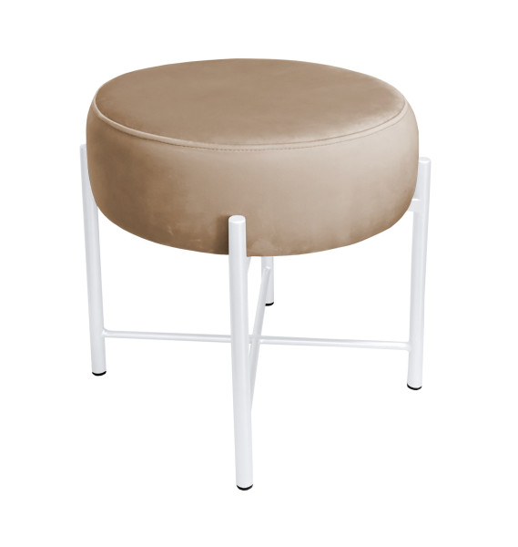 Taboret Pola noga metalowa bia 748768