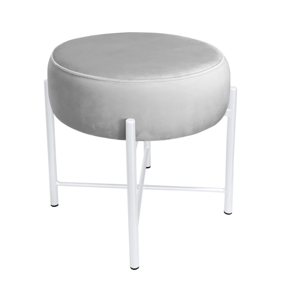 Taboret Pola noga metalowa bia 748769