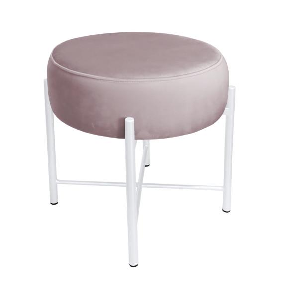 Taboret Pola noga metalowa bia 748789
