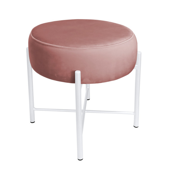 Taboret Pola noga metalowa bia 748794
