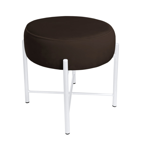 Taboret Pola noga metalowa bia 748734