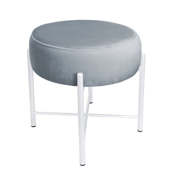 Taboret Pola noga metalowa bia 748741