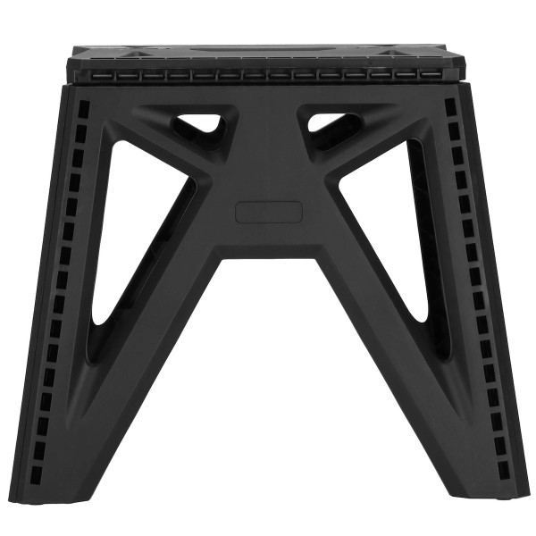 Taboret składany do 150 kg podest, stopień wys.33,5cm czarny 336184