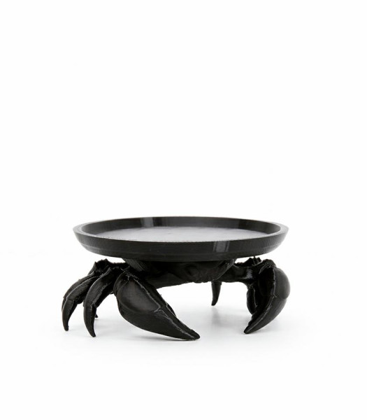 Taca dekoracyjna SHP CRAB czarna 961159