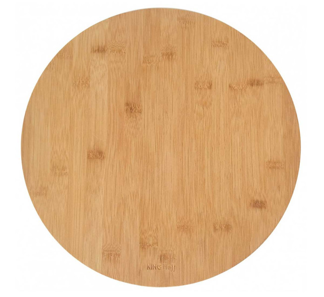 Taca deska bambusowa do pizzy 35cm obrotowa KINGHOFF KH-1566 652910