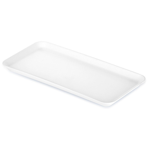 Taca do serwowania biała prostokątna 29,5x15 cm 797308