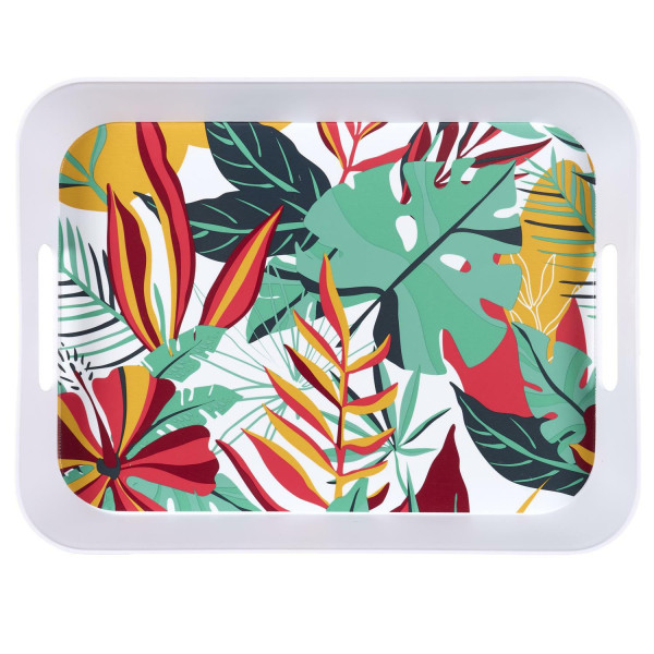 Taca do serwowania paradise exotic 41x32 cm egzotyczny wzór 716301