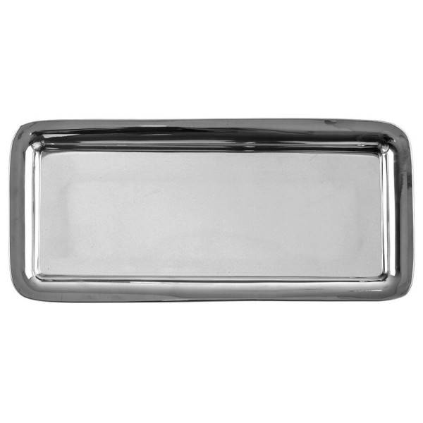 Taca do serwowania stalowa prostokątna 39x17 cm 221805