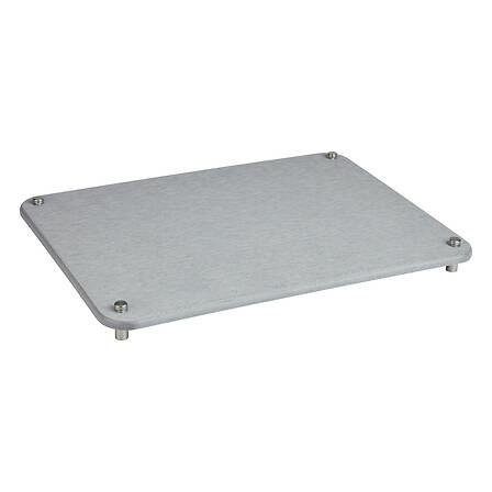 TACA KUCHENNA 40x30 cm Z DIATOMITU szara elegancka 521008