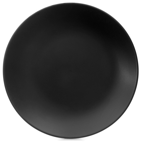Talerz deserowy ceramiczny czarny 20,5 cm 792931