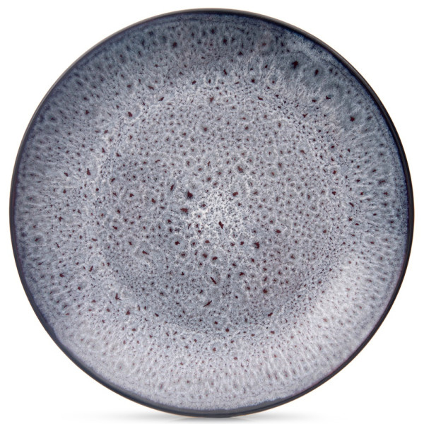 Talerz deserowy ceramiczny fioletowy GLAZE 20,5 cm 792930