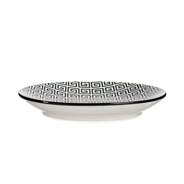 Talerz deserowy GEOMETRICO 20 cm porcelana 841237