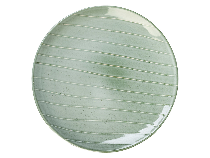 Talerz deserowy Norde Avenue ceramiczny zielony 46537