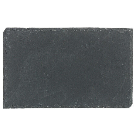 TALERZ DO SERWOWANIA 14 x 22 cm czarny Z NATURALNEGO ŁUPKA 480443