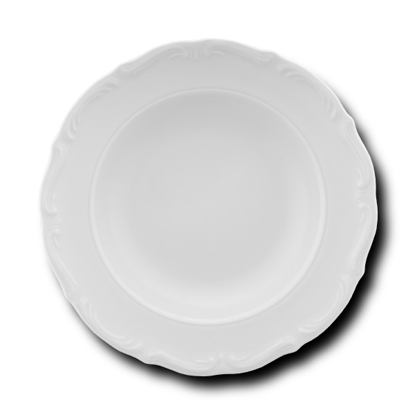 Talerz głęboki 22,5 cm Maria Teresa biała C001 345706