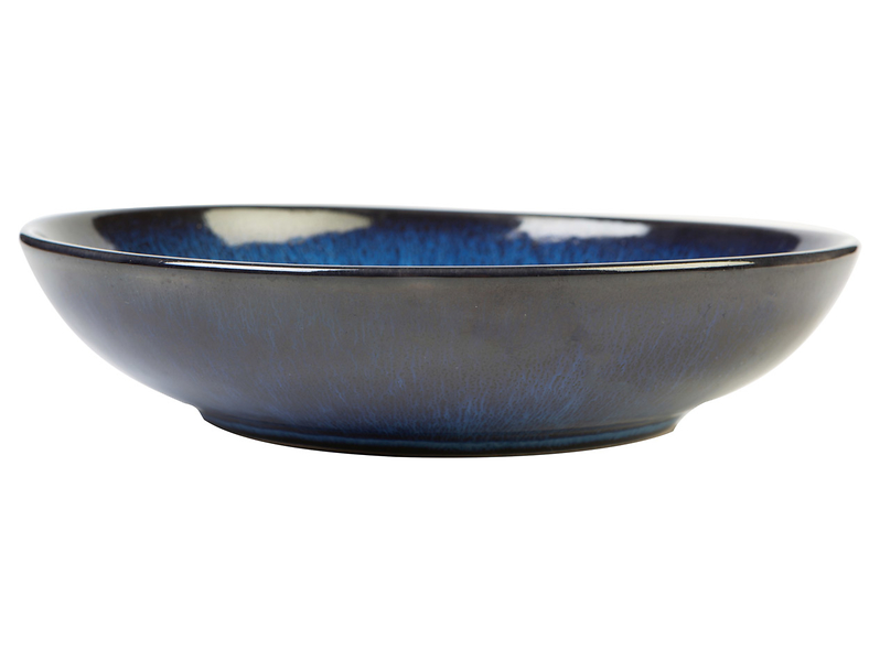 Talerz głęboki Galaxy ceramiczny 500 ml niebieski 46529