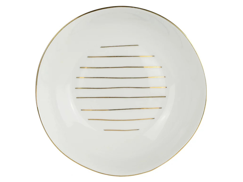 Talerz głęboki porcelanowy Onix 20,5 cm biały 702138