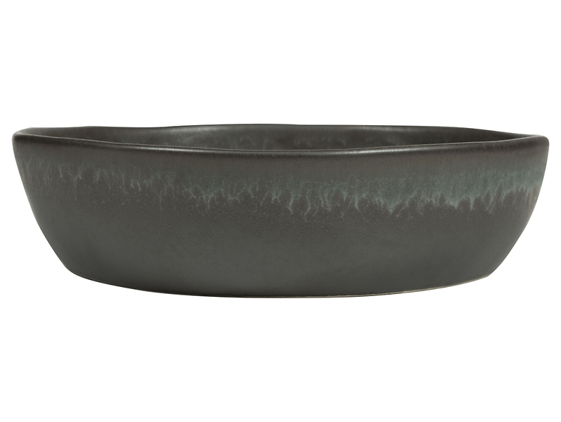 Talerz głęboki Vulcano ceramiczny 20 cm szary 42960
