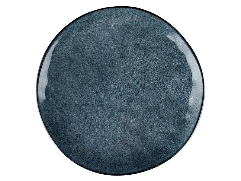 Talerz obiadowy Baltica ceramiczny niebieski 50527