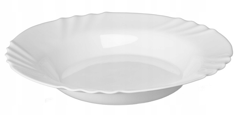 Talerz Obiadowy Głęboki Do Zupy Biały 23cm 1szt 160756