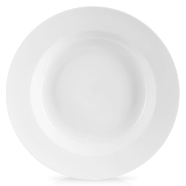 Talerz obiadowy głęboki porcelanowy MONA 24,5 cm, 350 ml 315973