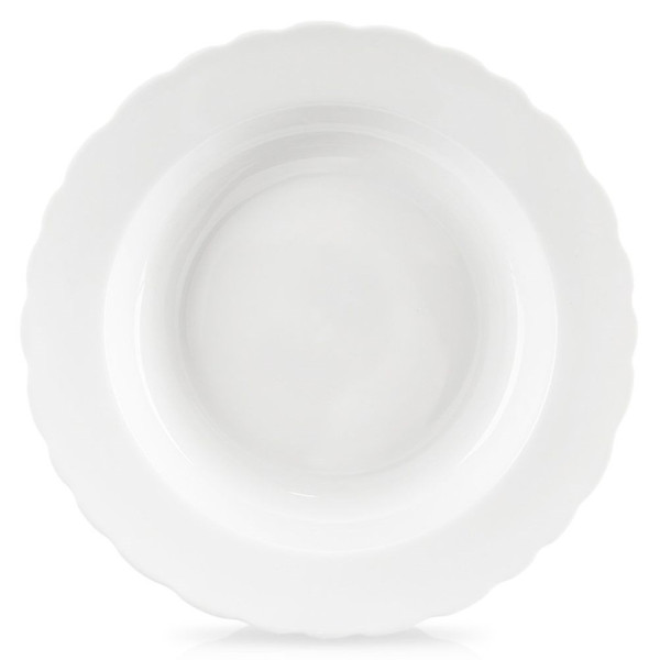 Talerz obiadowy głęboki porcelanowy MONA 24 cm, 350 ml 315974