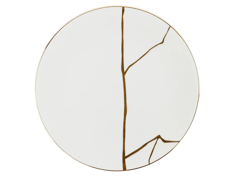 Talerz obiadowy porcelanowy Onix 27 cm biały 702140