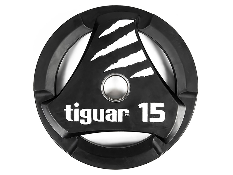 Talerz olimpijski PU Tiguar 15 kg 98628