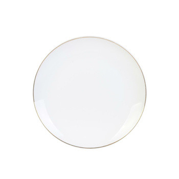 Talerz Pearl Gold 20cm biały 386451