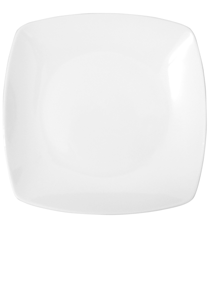 Talerz płytki 18 cm Akcent Biały C000 343829