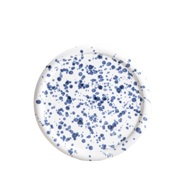 Talerz WILORA obiadowy nakrapiany granatowy 26 cm HOMLA 955456