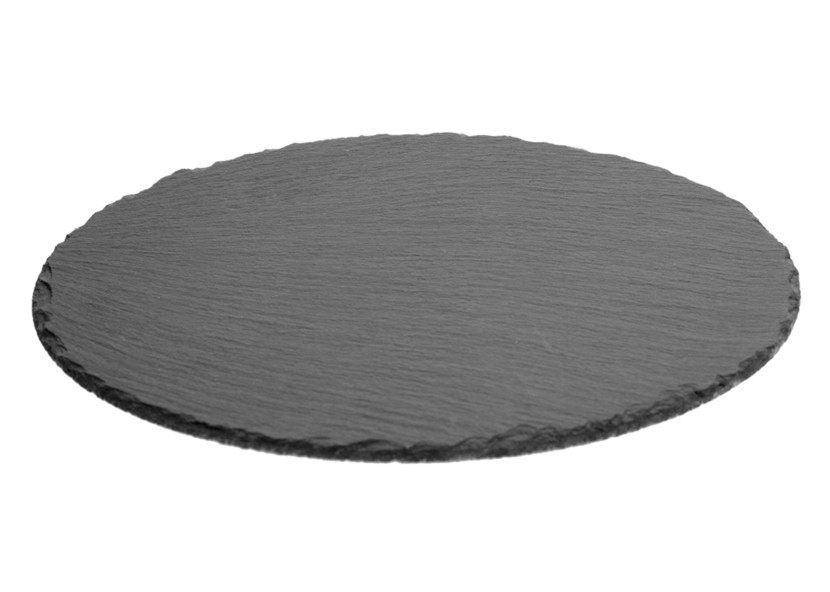Talerz z kamienia łupkowego Okrągły 28 cm taca 386664