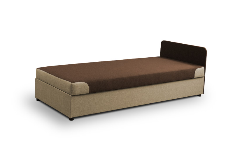 Tapczan jednoosobowy 90x200, łóżko hotelowe Norton 1071853