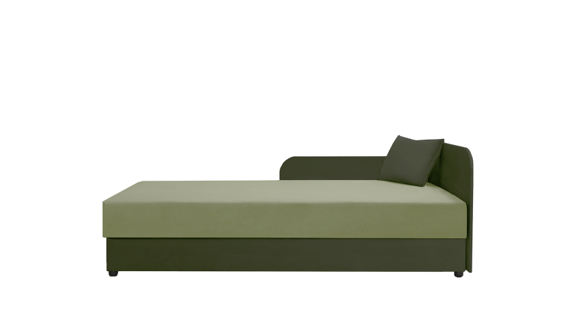 Tapczan Polo 90x200 dla nastolatka Matt Velvet 34/38 prawy 380155