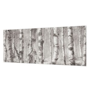 Tapeta Brzozowy las pastelowa do sypialni flizelina 250×104 1025160