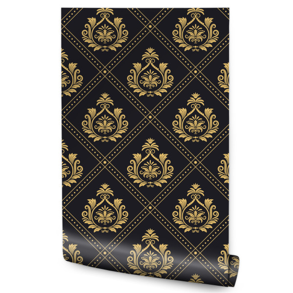 Tapeta Do Salonu Ornamenty Nowoczesne Wzory 152837