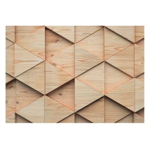 Tapeta Drewniana mozaika vintage retro na flizelinie 208×146 1025150