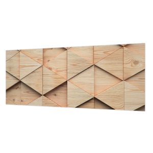 Tapeta Drewniana mozaika vintage retro na flizelinie 250×104 1025179