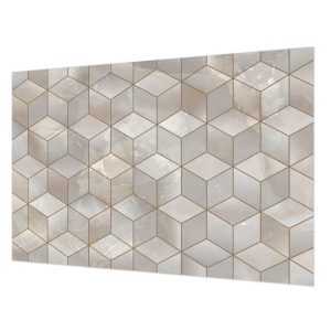 Tapeta Geometryczna mozaika na flizelinie winylowa modna 104×70 1024810