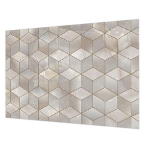 Tapeta Geometryczna mozaika na flizelinie winylowa modna 312×219 1024893