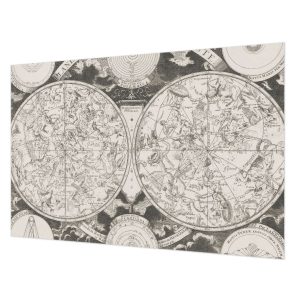 Tapeta Gwiezdna mapa nowoczesna do pokoju 104×70 1025122