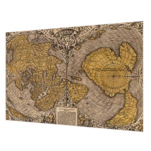 Tapeta Historyczna kartografia art deco luksusowa flizelina 152×104 1024863